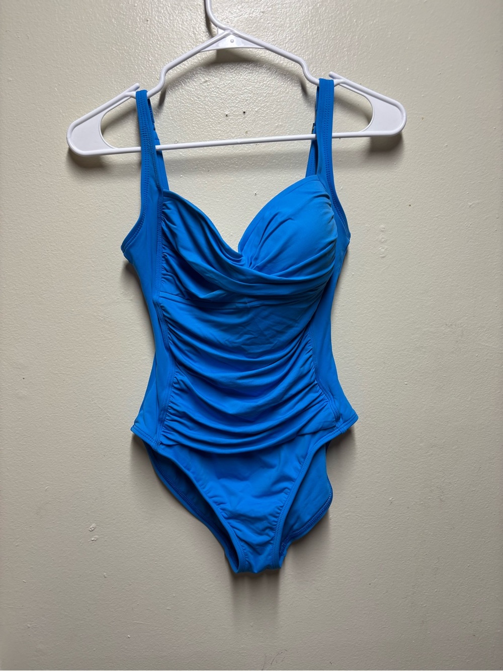 La Blanca | Island Goddess One Piece Sweetheart women's 8 blue - Picture 2 of 8